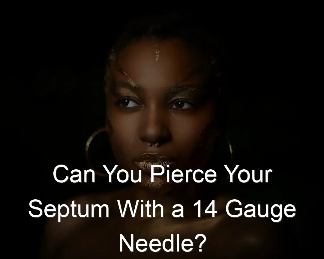 14 Gauge Needle